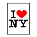 plakat I love NY