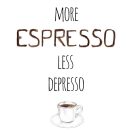 kawa espresso jako plakat ścienny