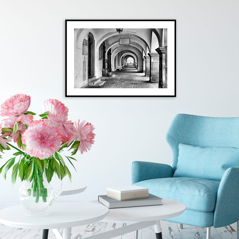 Plakat z Kamienną Górą Plakat filary