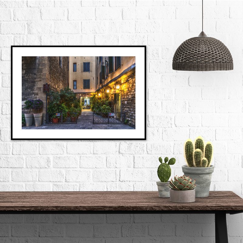 Plakat włoska architektura Plakat Włochy