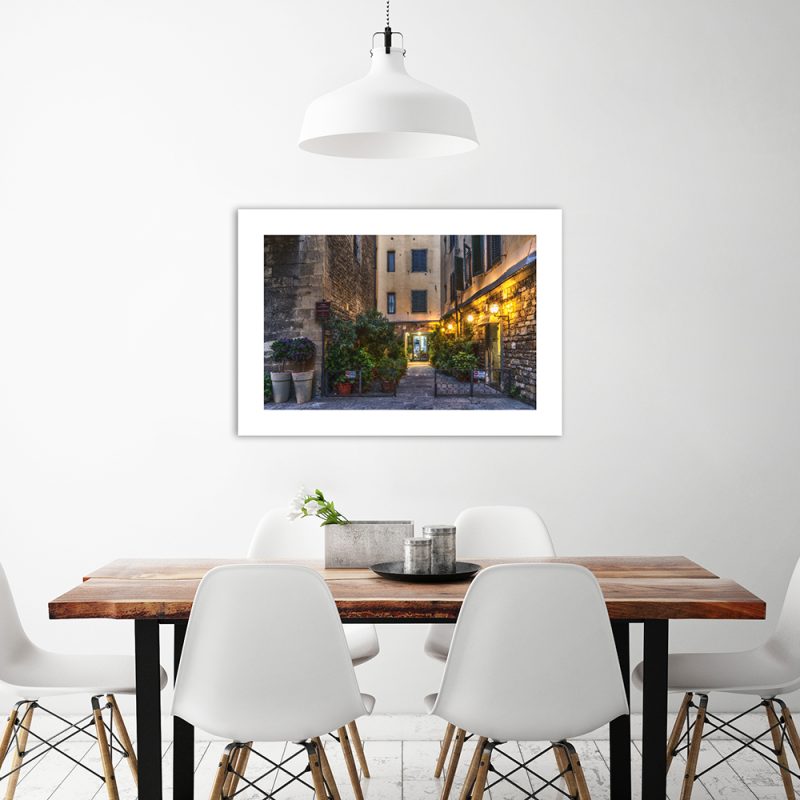 Plakat z motywem Włoch Plakat florencja