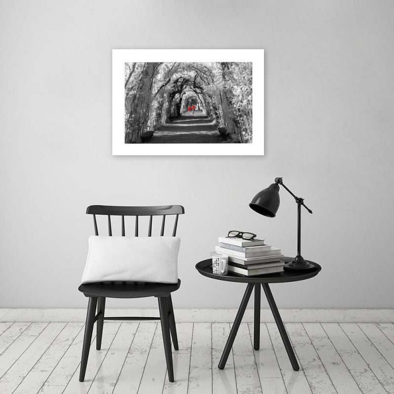 Plakat z motywem Włoch Plakat boboli garden