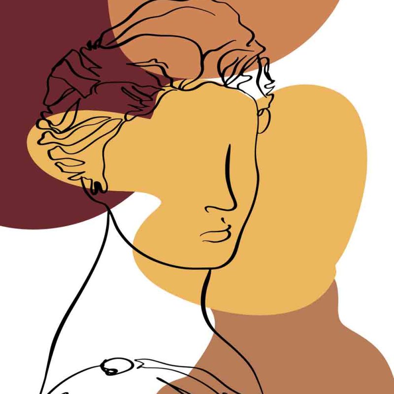 Plakat z motywem bogini Plakat z motywem bogini