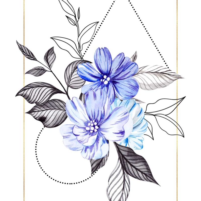 Plakat – Motyw kwiatowy Plakat - Motyw kwiatowy