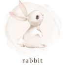 Plakat typograficzny - Rabbit