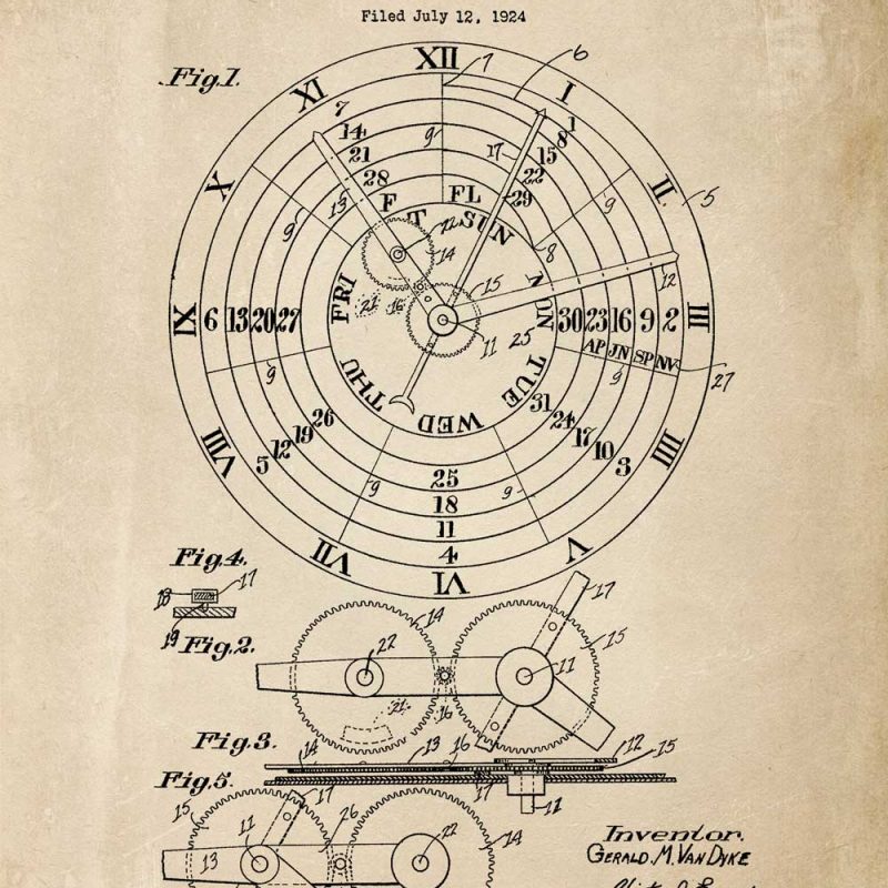 Plakat z ryciną prototypu urządzenia z 1924r. Plakat z ryciną prototypu urządzenia z 1924r.