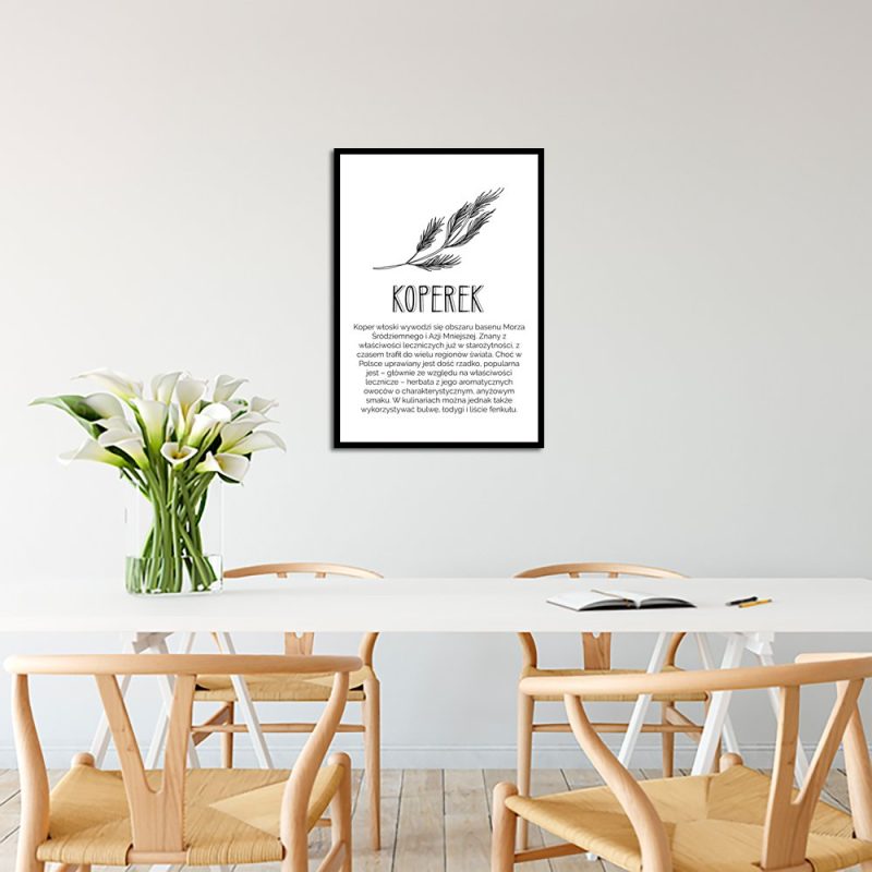 plakat koperek dekoracje na ściany