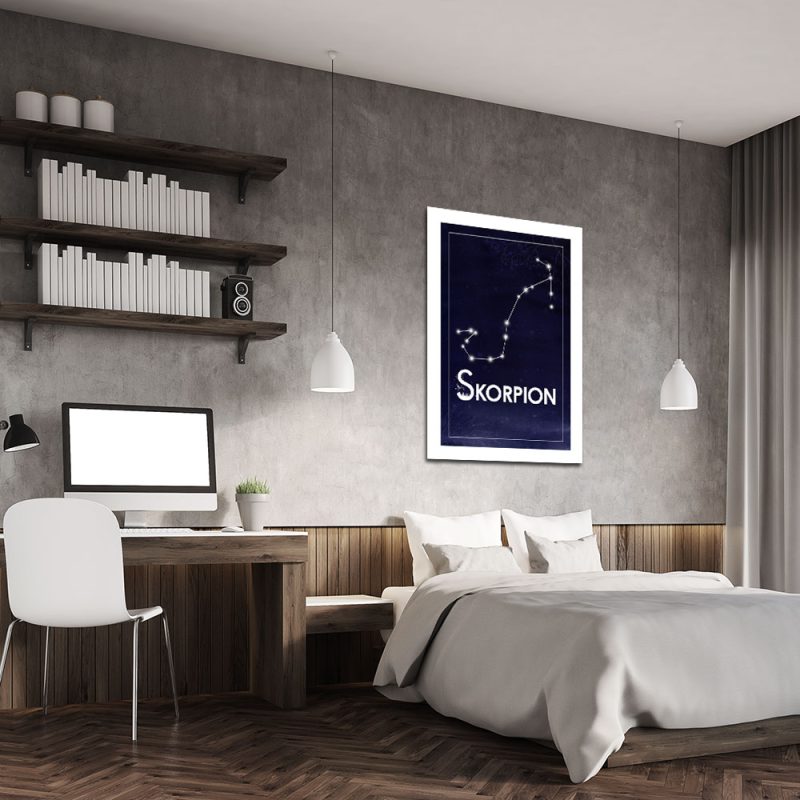 Plakat na ścianę do sypialni
