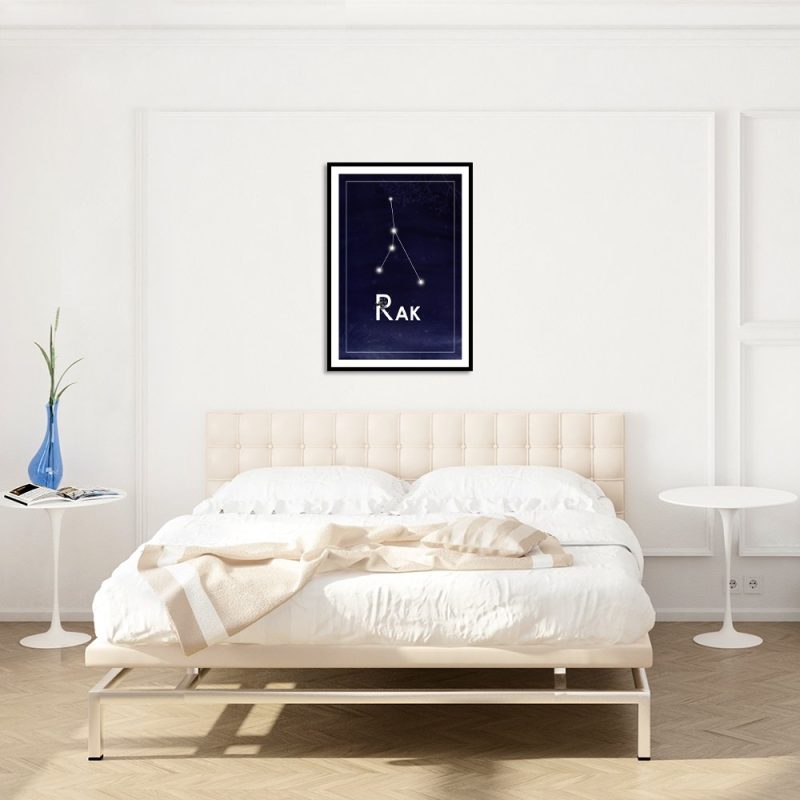 Plakat do dekoracji sypialni