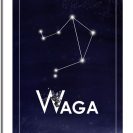 Plakat z zodiakiem wagi do sypialni
