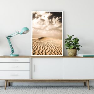 Plakat pustynny krajobraz