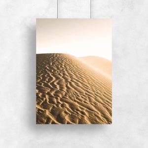 Plakat widok pustyni