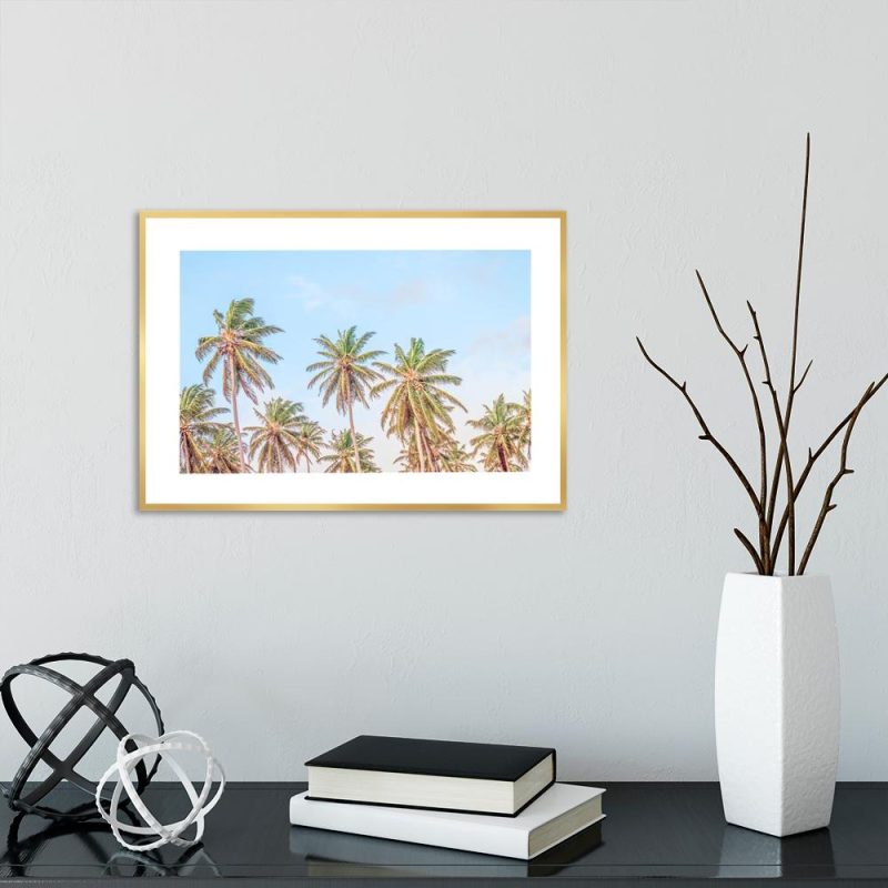 Plakat motyw palm