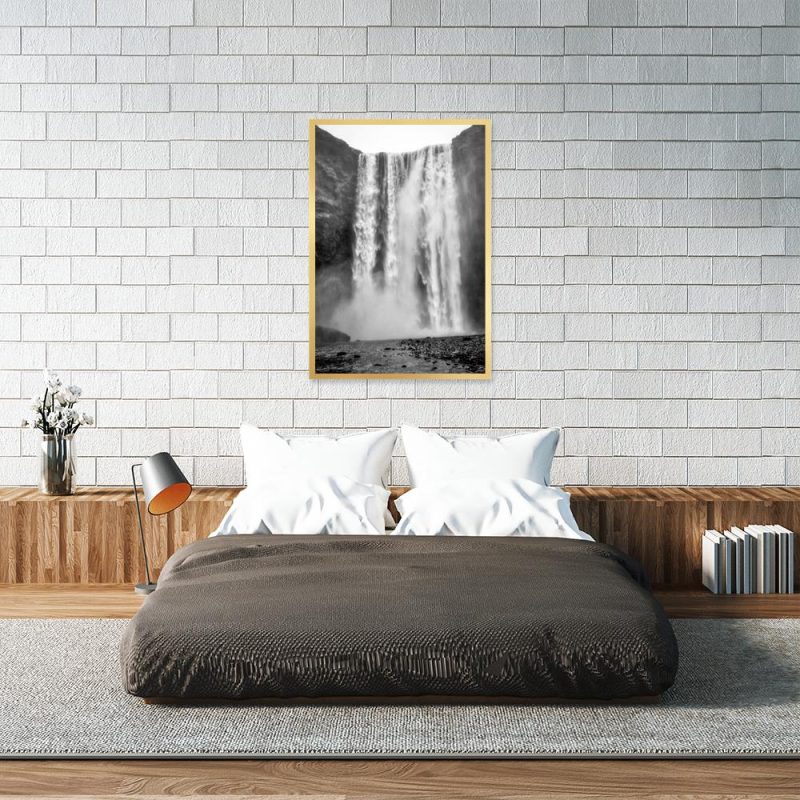 Plakat czarno-biały Plakat z widokiem