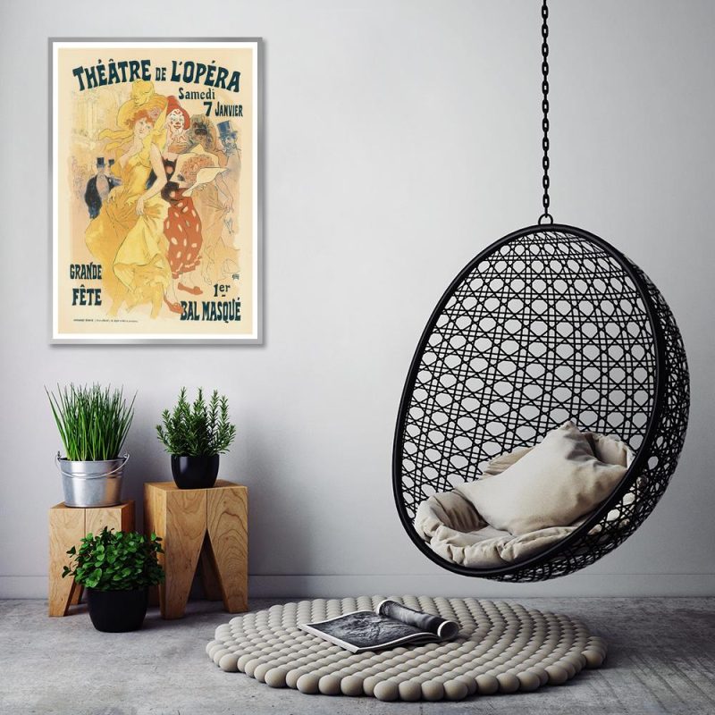 Plakat vintage bal
