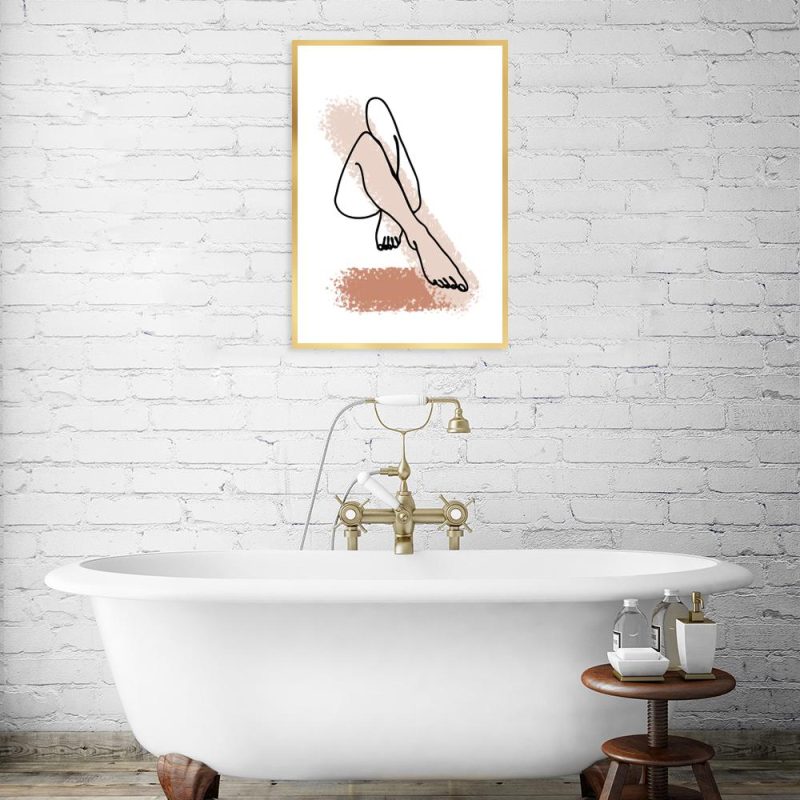 Plakat nogi i smugi Plakat nogi