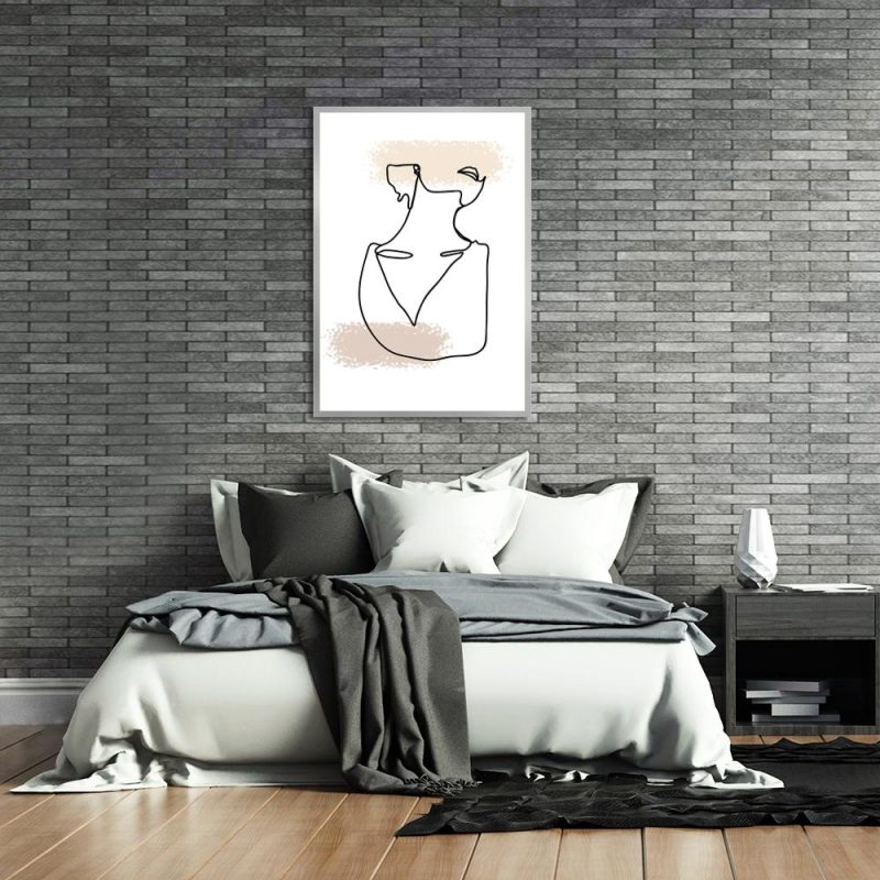 Plakat z motywem kobiety Plakat minimalistyczny