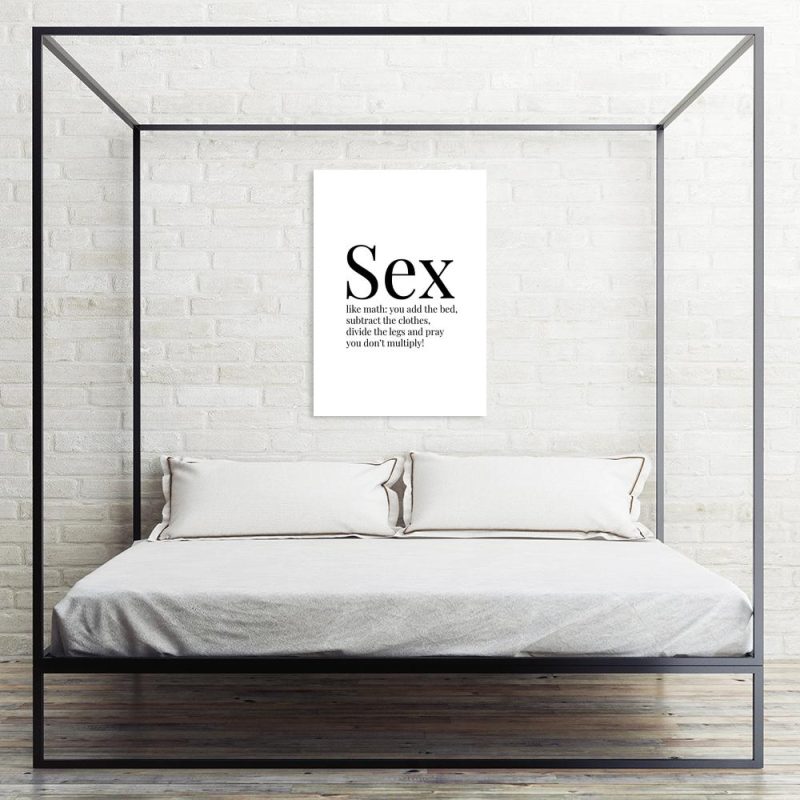 plakat po angielsku sex