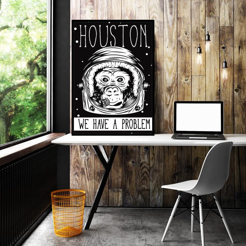 plakat houston mamy problem