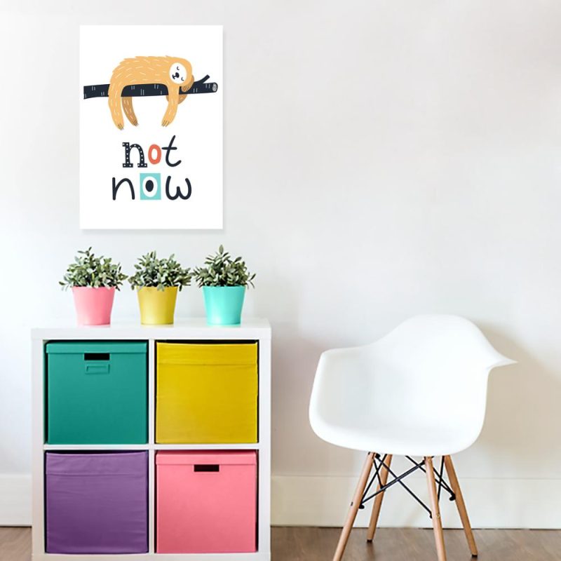 plakat z lemurem