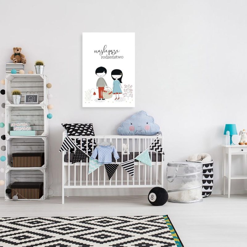 plakat o rodzeństwie plakat dla rodzeństwa