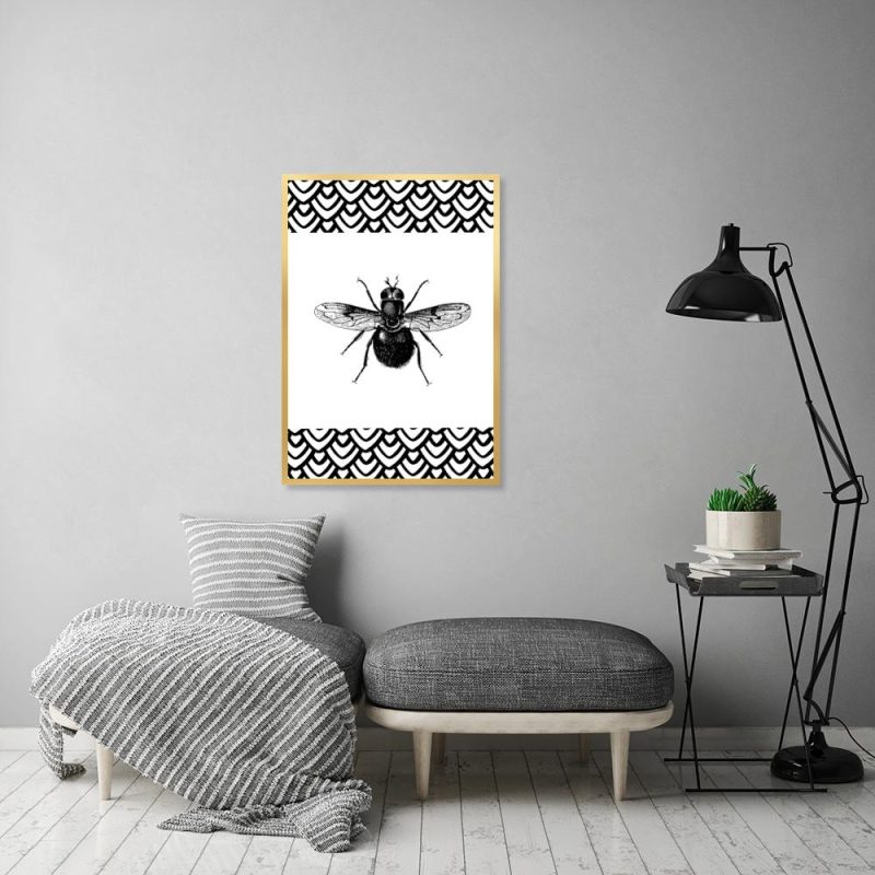dekoracja z muchą