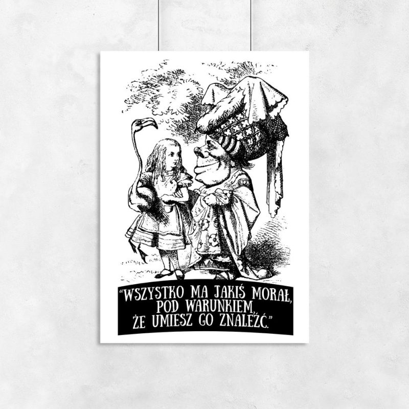 plakat Alicja w Krainie Czarów