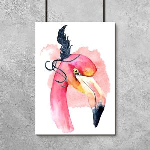 Plakaty z flamingami