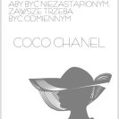 Coco Chanel - plakat na ścianę w ramie
