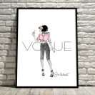 Vogue - plakat na ścianę