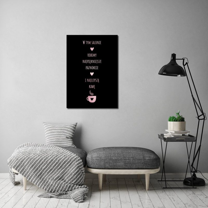 dekoracje błyszczące plakaty z maksymami