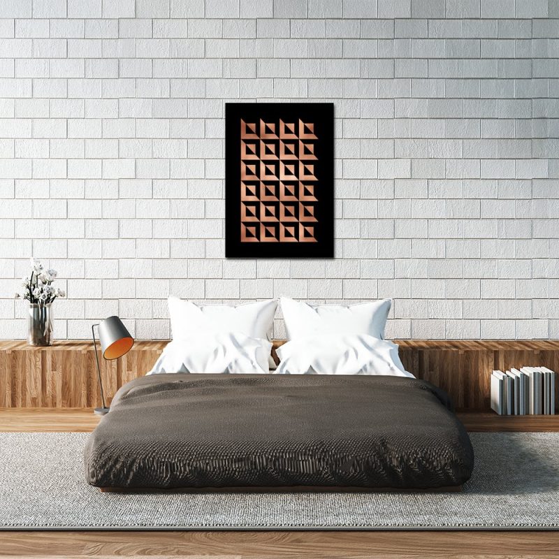 plakaty metaliczne plakaty z wzorami