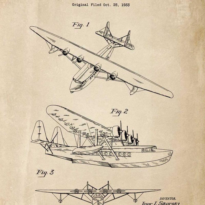 Górnopłat – plakat w sepii Górnopłat - plakat w sepii