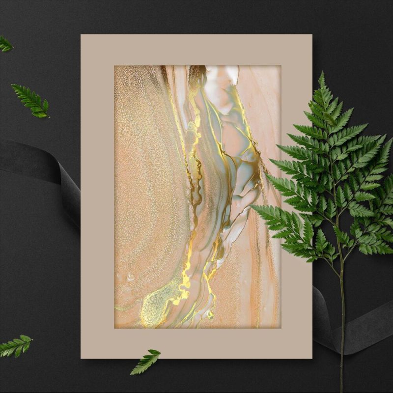 Kolor złoty na plakacie Kolor złoty na plakacie