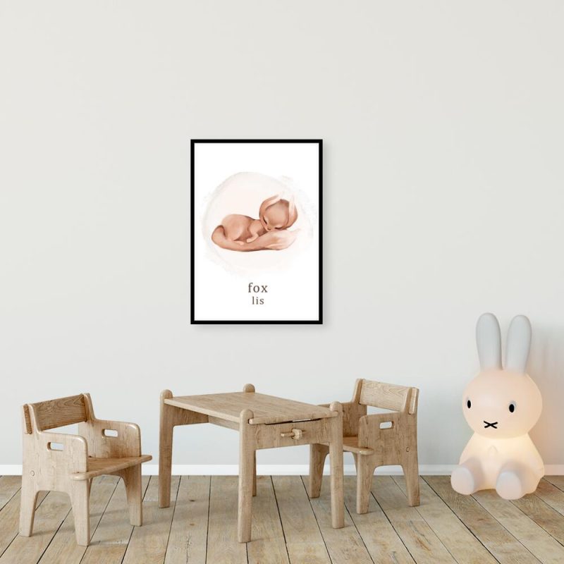 Plakat dla chłopca – Lis Plakat dla chłopca - Lis