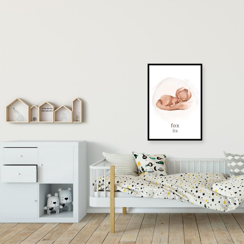 Plakat do przedszkola – Lis Plakat do przedszkola - Lis