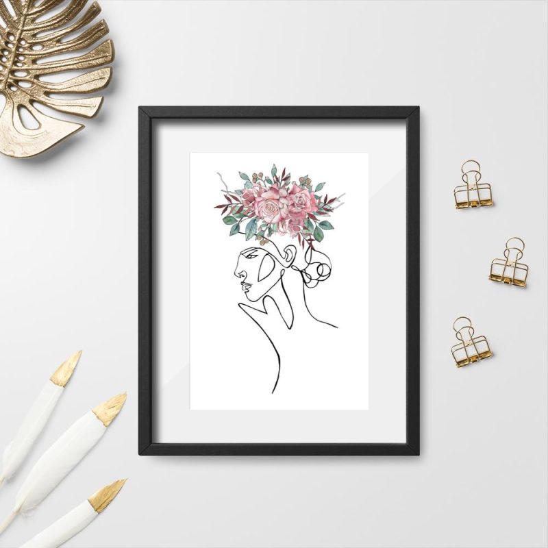 plakat line art plakat line art