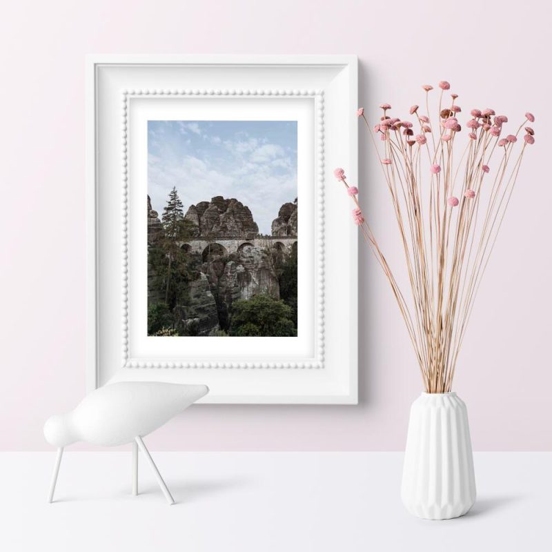 Plakat z formacją skalną do sypialni Plakat z formacją skalną do sypialni