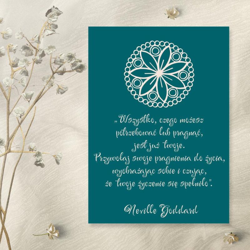 Plakat dla psychologa z sentencją Plakat dla psychologa z sentencją