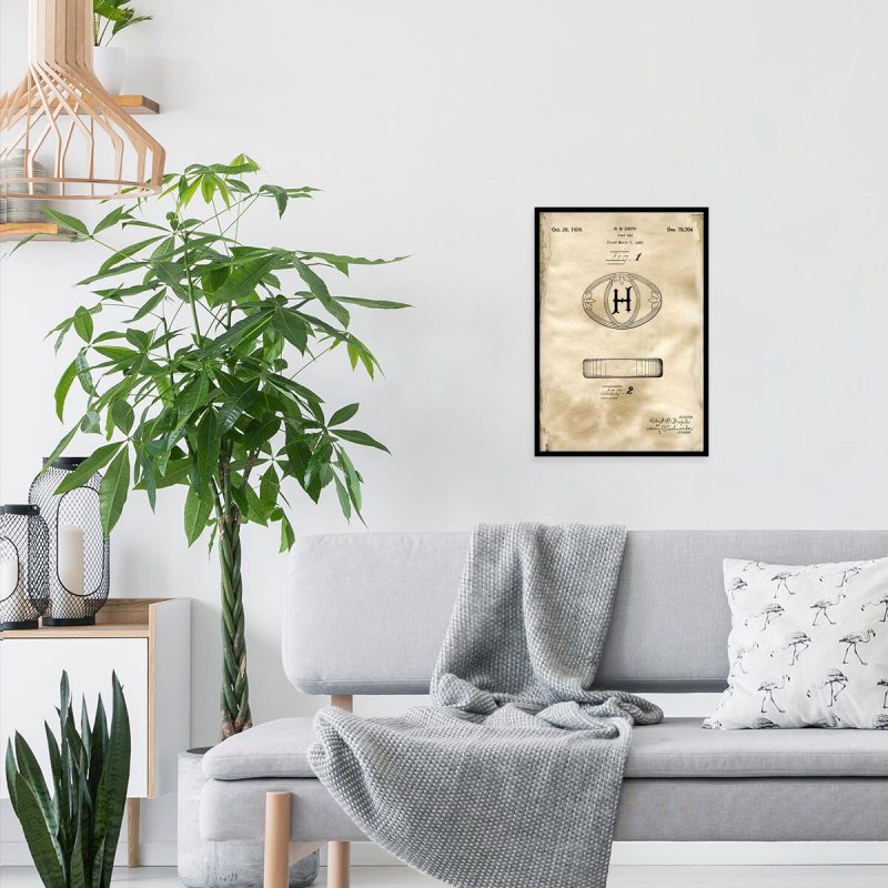 Plakat do salonu z rysunkiem opisowym mydła Plakat do salonu z rysunkiem opisowym mydła