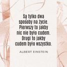 Plakat z cytatem - Albert Einstein
