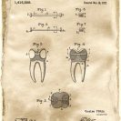 Plakat z patentem stomatologicznym