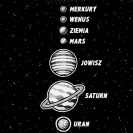 Plakat z Saturnem