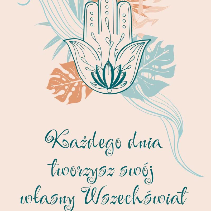 Plakat z teorią samorozwoju