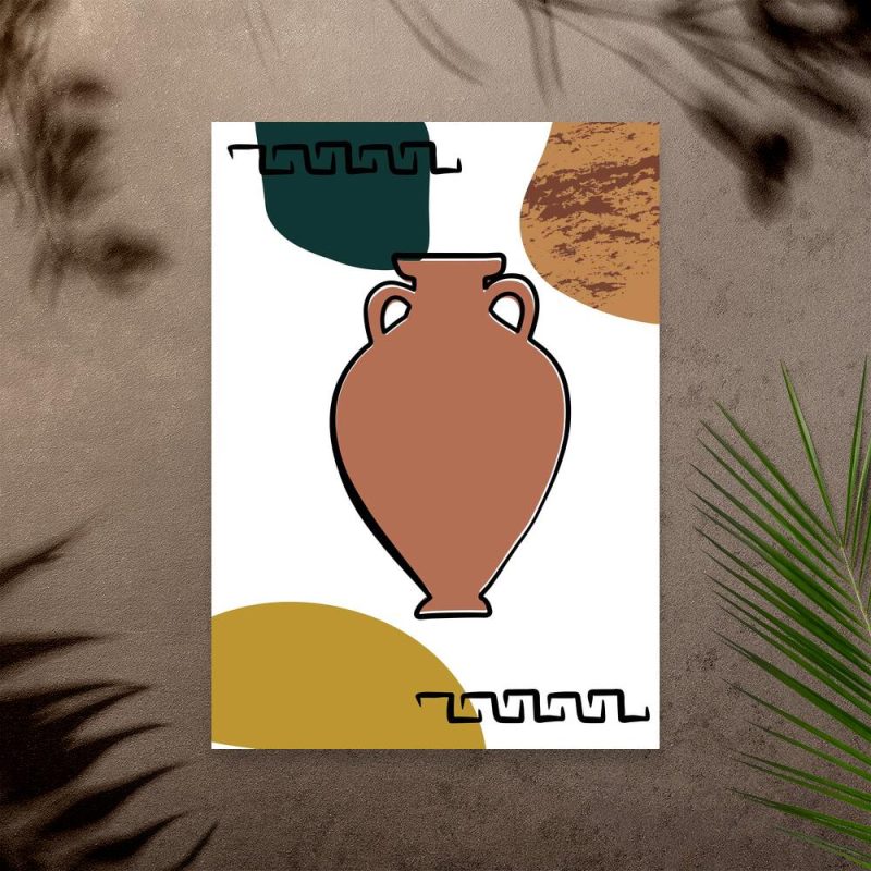 Plakat z dzbankiem Plakat z dzbankiem