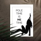 Plakat pole dance - Pole time