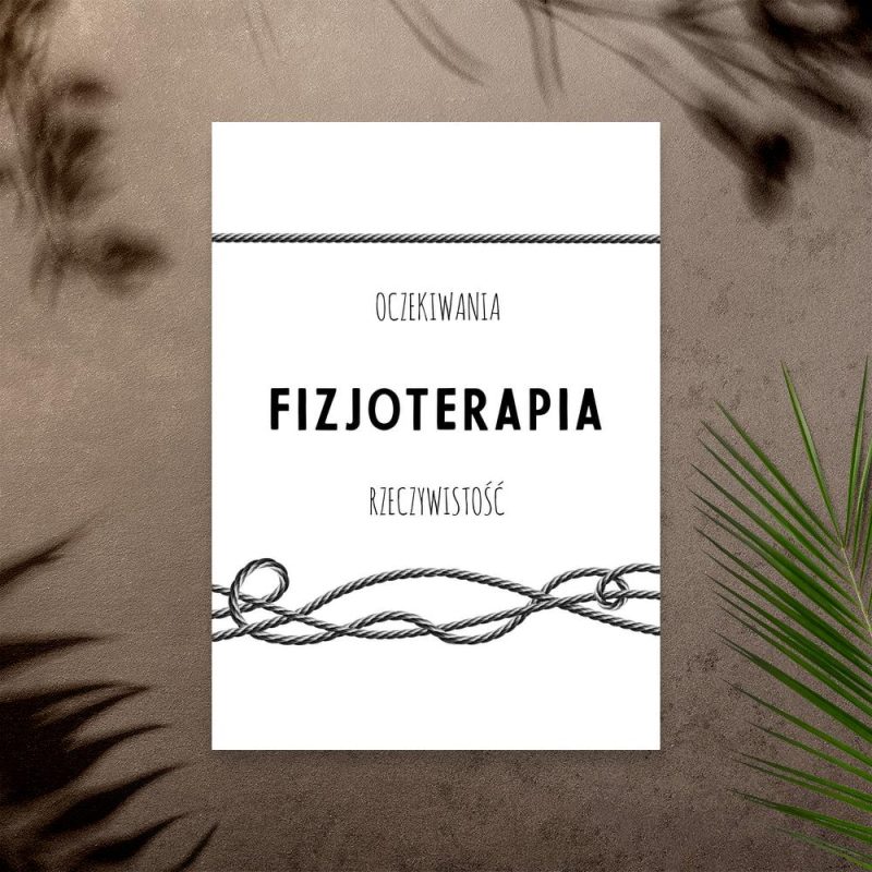 Plakat – Praca fizjoterapeuty do gabinetu fizjoterapii Plakat - Praca fizjoterapeuty do gabinetu fizjoterapii