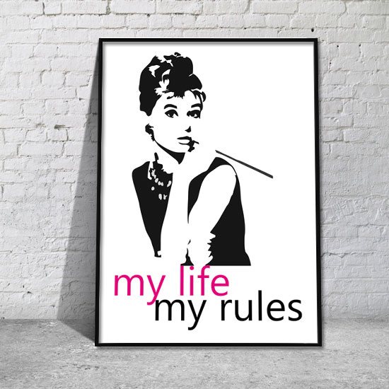 Audrey Hepburn plakaty wyjątkowe dekoracje w ponadczasowym stylu