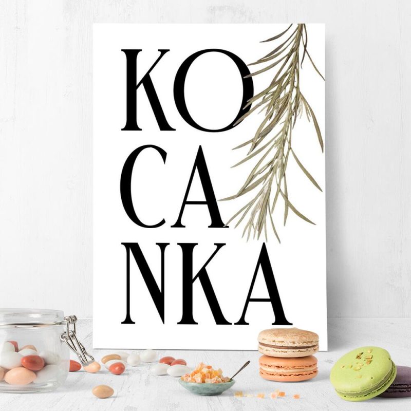 plakat kuchenne wnętrze