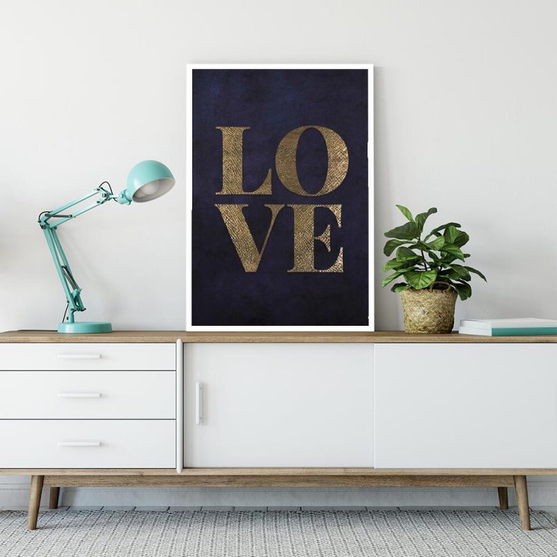 Plakat z angielskim napisem